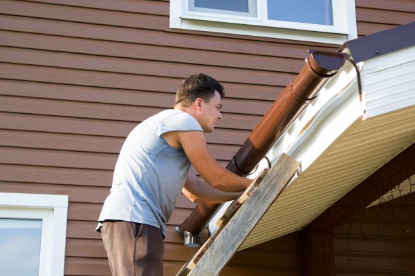 Porch Gutter Replacement in Ithaca