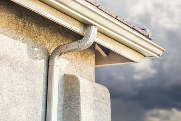 Aluminum Downspout Replacement in Ithaca