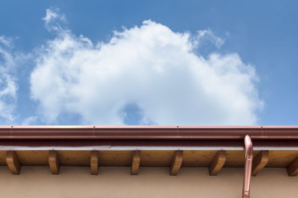 Copper Gutter Installation in Ithaca