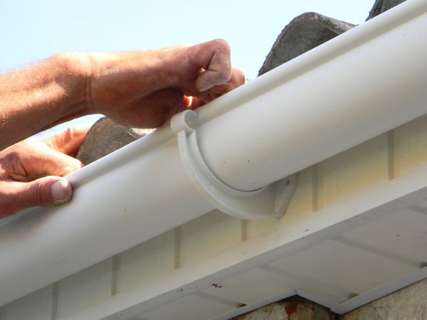 Plastic Gutter Repair in Ithaca